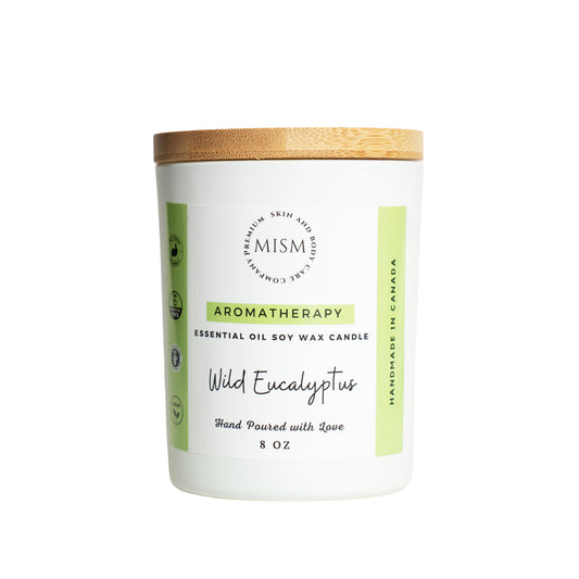 Wild Eucalyptus Essential Oil Candle