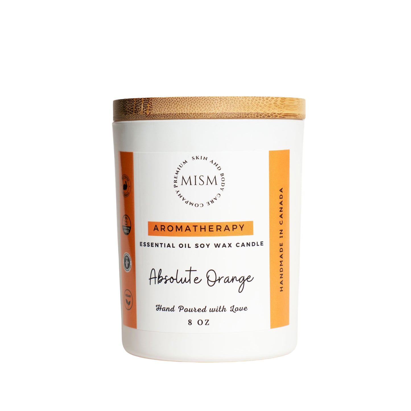 Absolute Orange Essential Oil Soy Candle