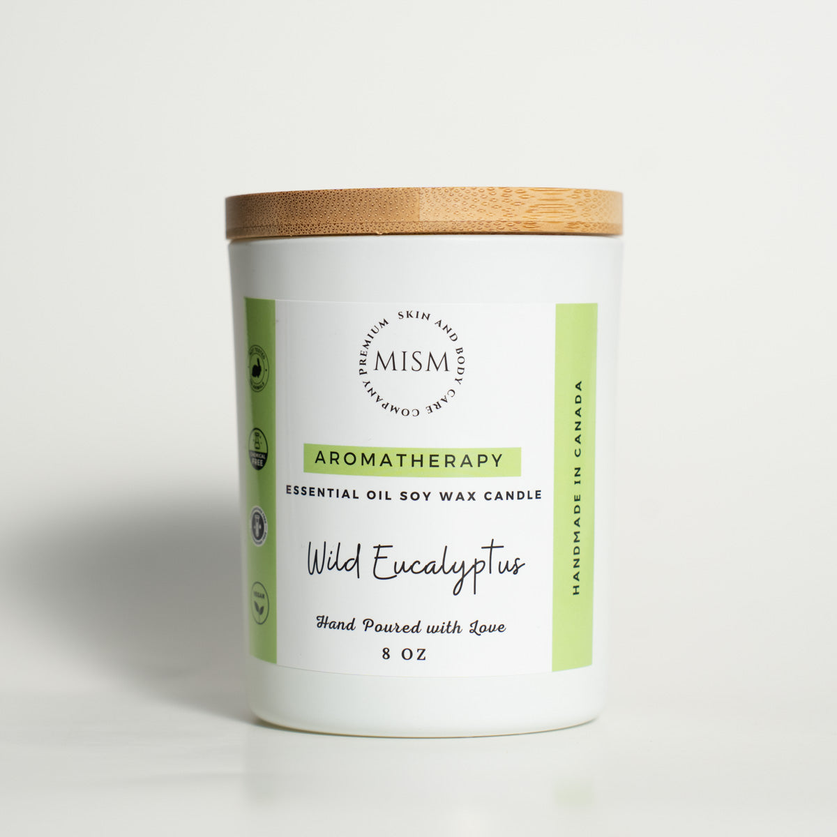 Wild Eucalyptus Essential Oil Candle